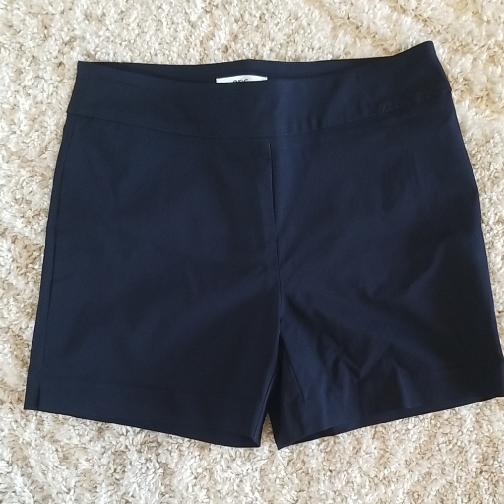 Blue Bermuda Shorts with Tailored Fit